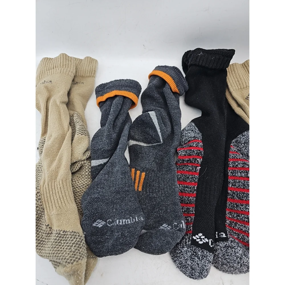 Columbia Performance Outdoor Socks - Lot of 4